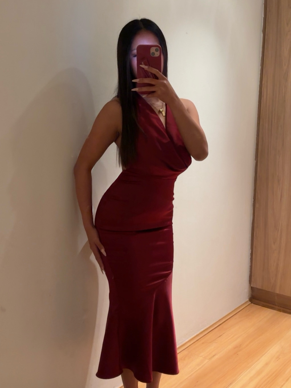 Satin Midi