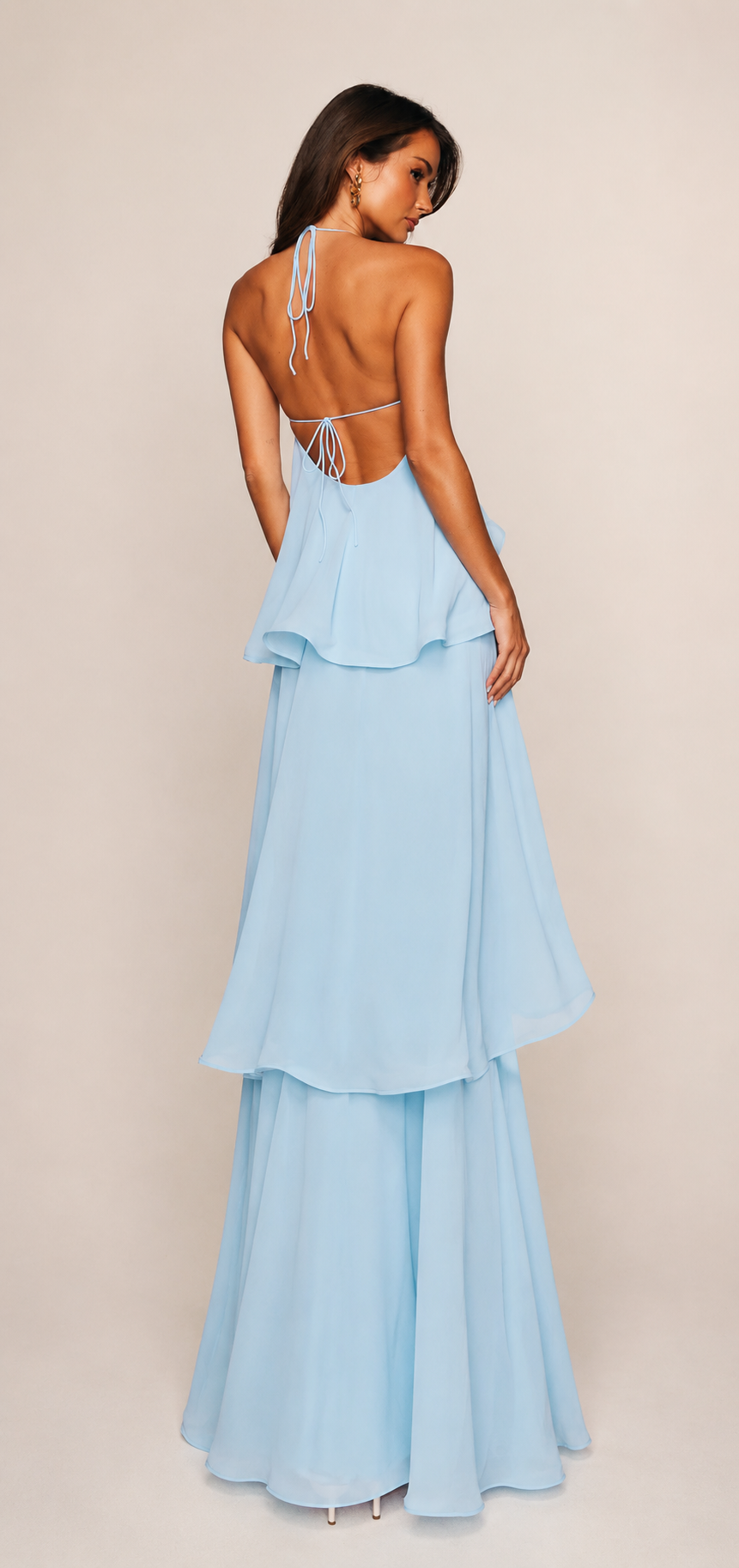 Twirl With Me Maxi Dress in Baby Blue 🦋 3