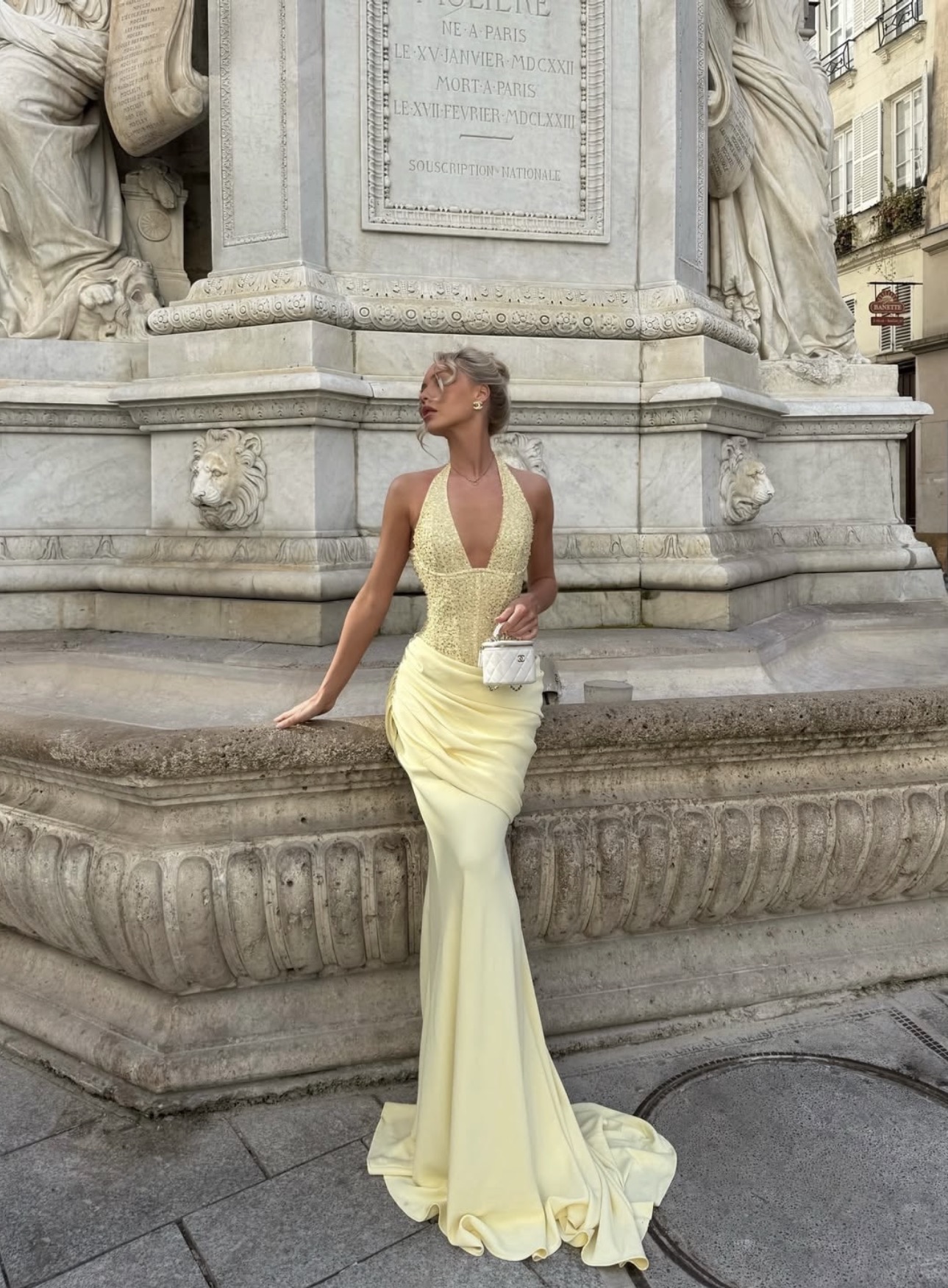 Babyboo Taylor Gown Butter Yellow⭐️ 2