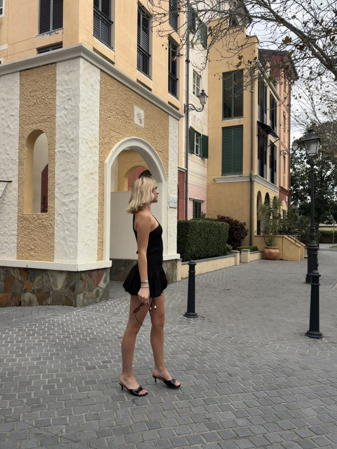 Aje Studio Airlie One Shoulder Mini Dress