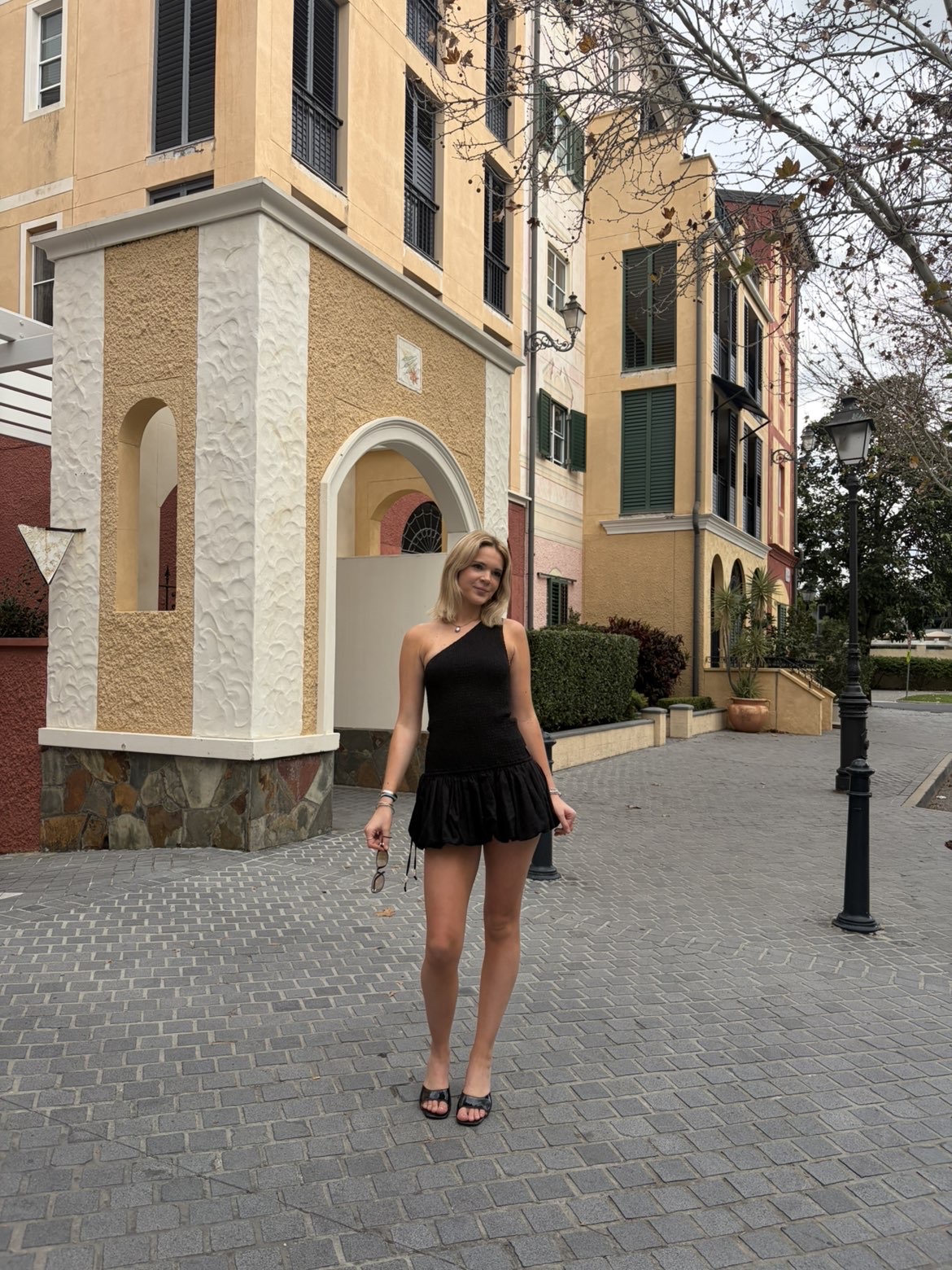 Aje Studio Airlie One Shoulder Mini Dress 2