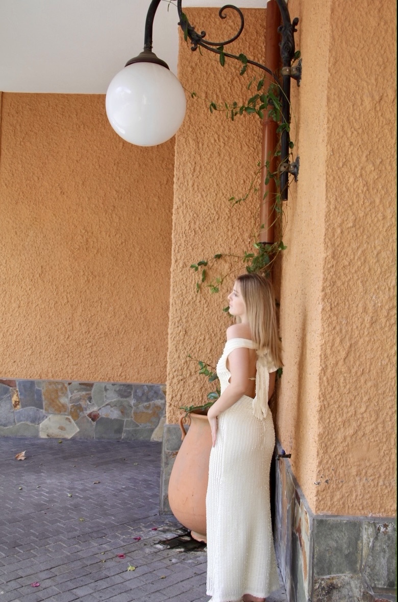 Peppermayo Off Shoulder Knit Maxi 4