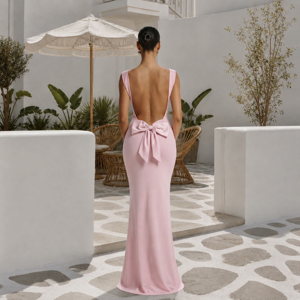 Zita Dress in Pink 2