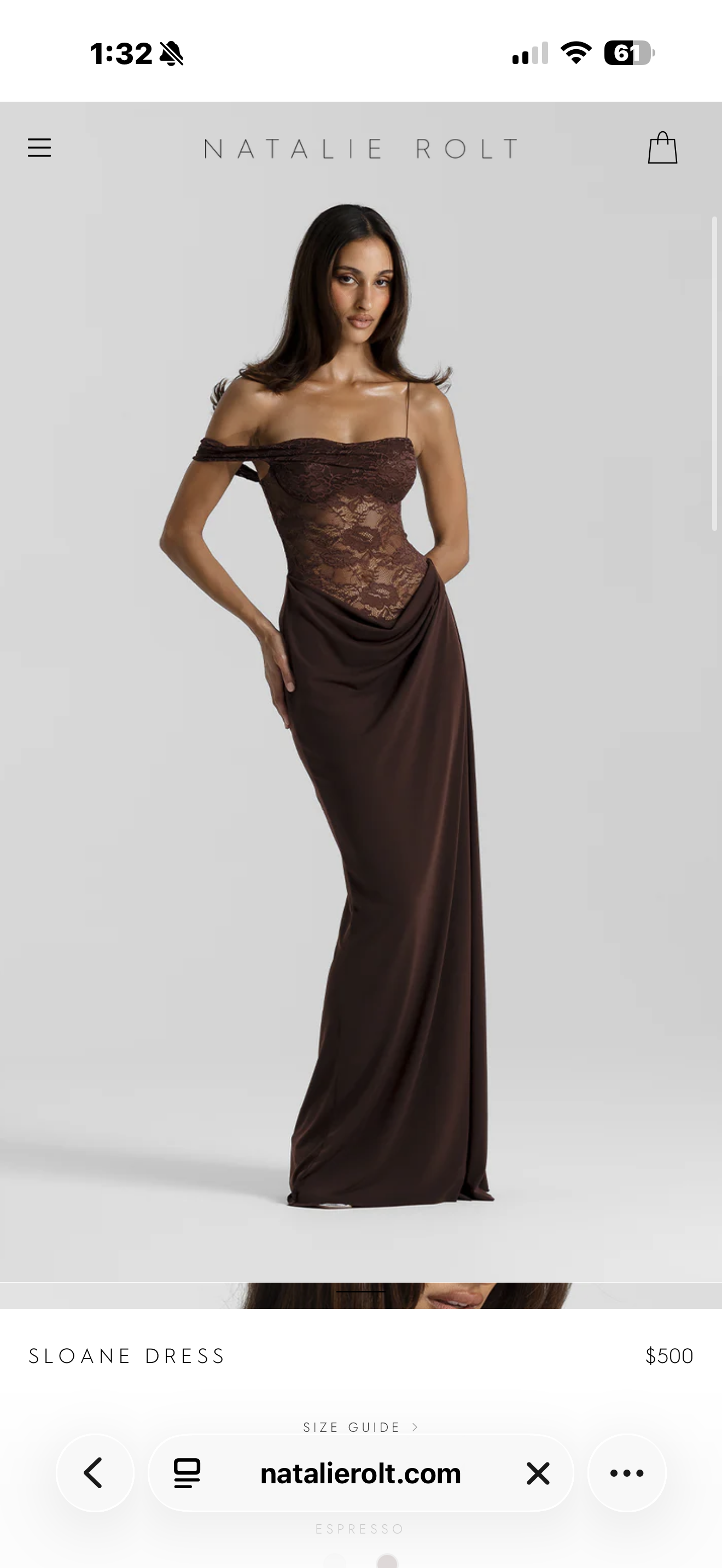 Natalie rolt sloane gown