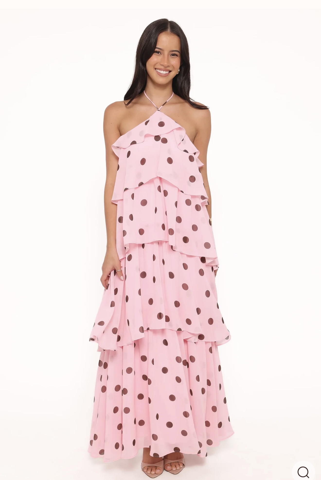 Petal and Pup Chasity halter neck maxi dress 3