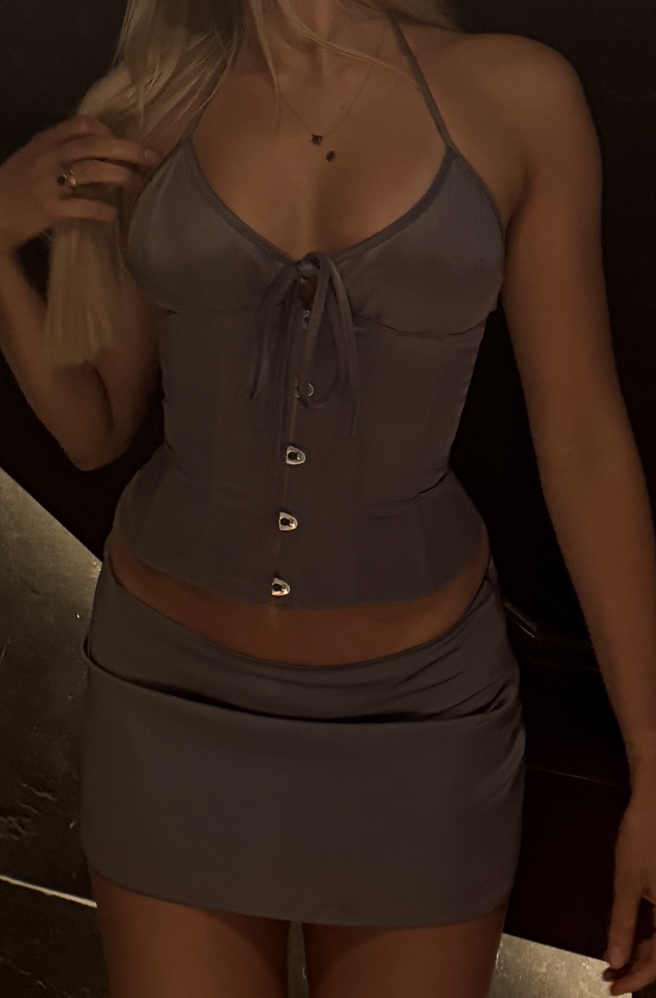 Danielle guzio marini corset and skirt 3