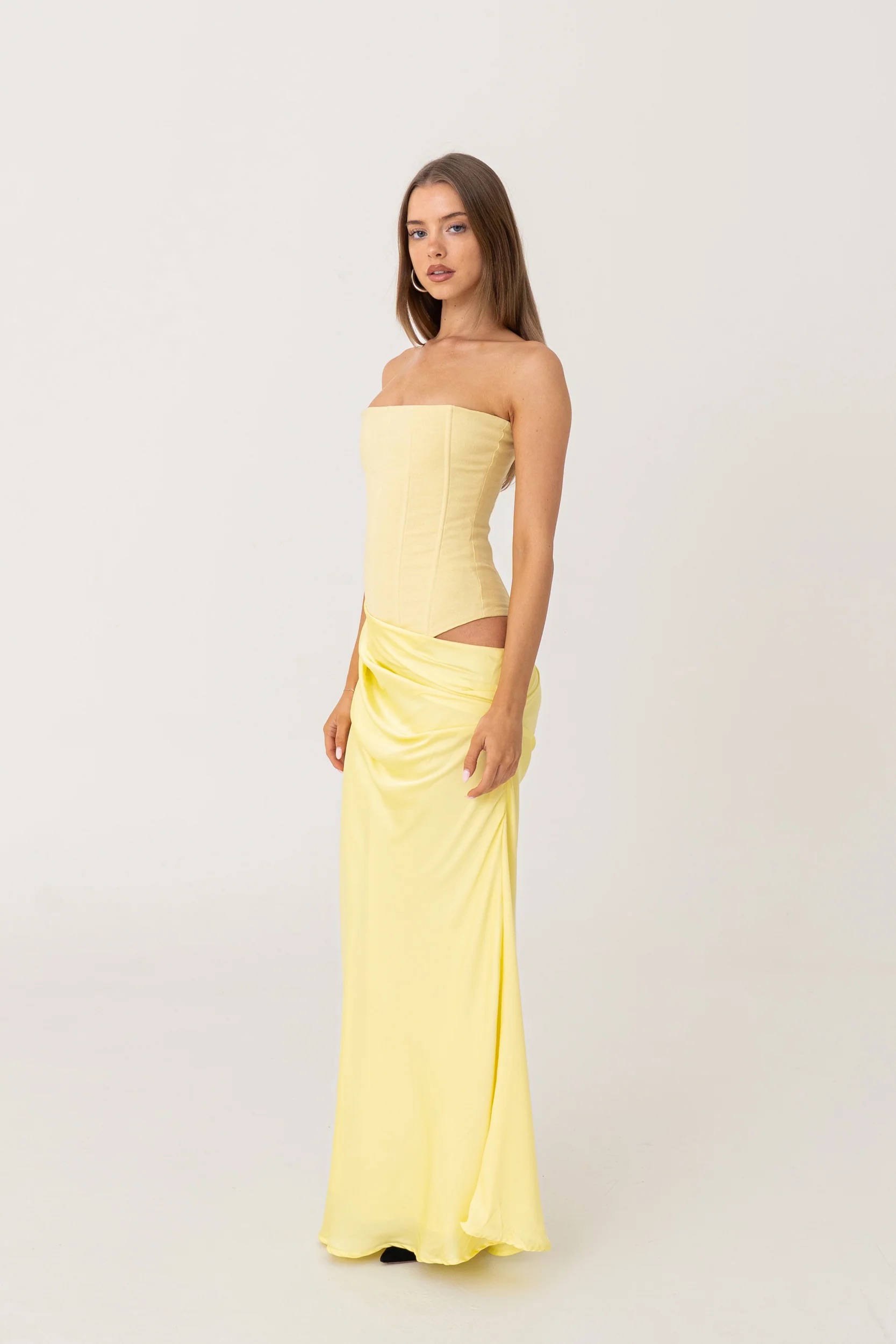 Yellow Huxley Gown