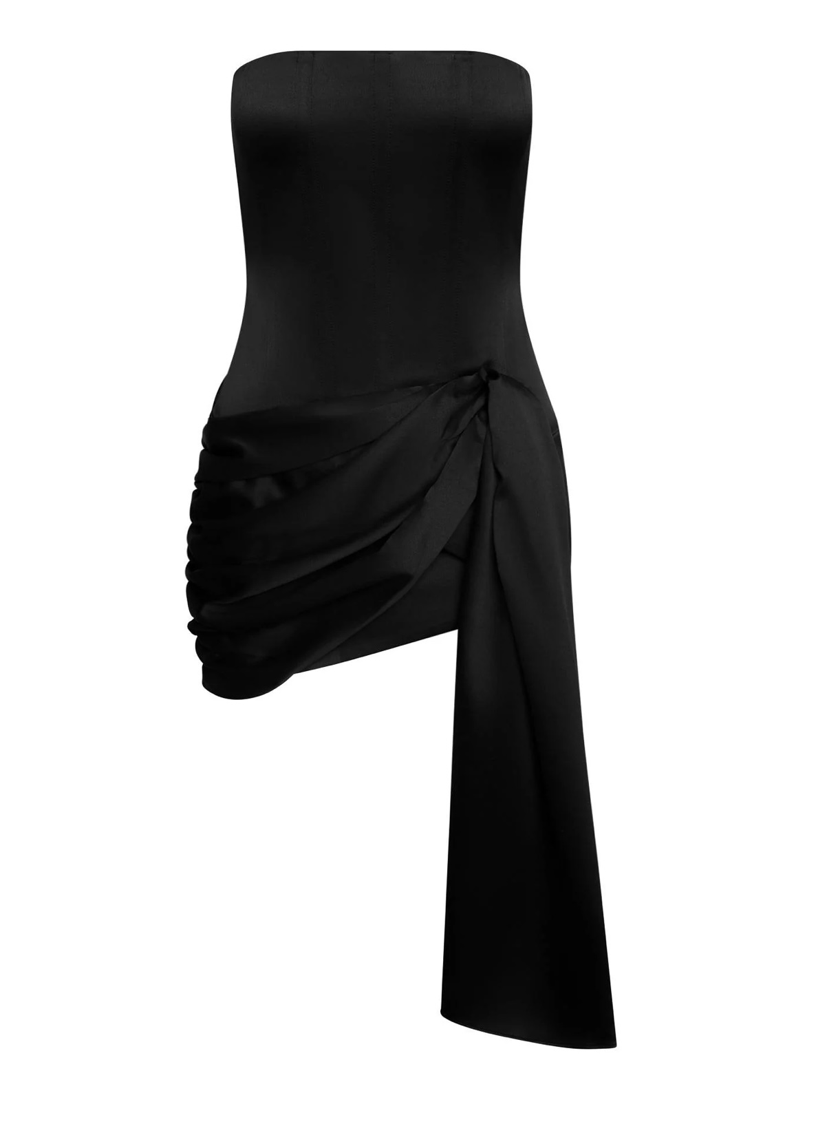 Solara Satin Corset Mini Dress 4
