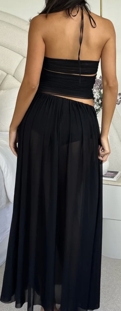 Delila spiral top and Camilla maxi skirt 2