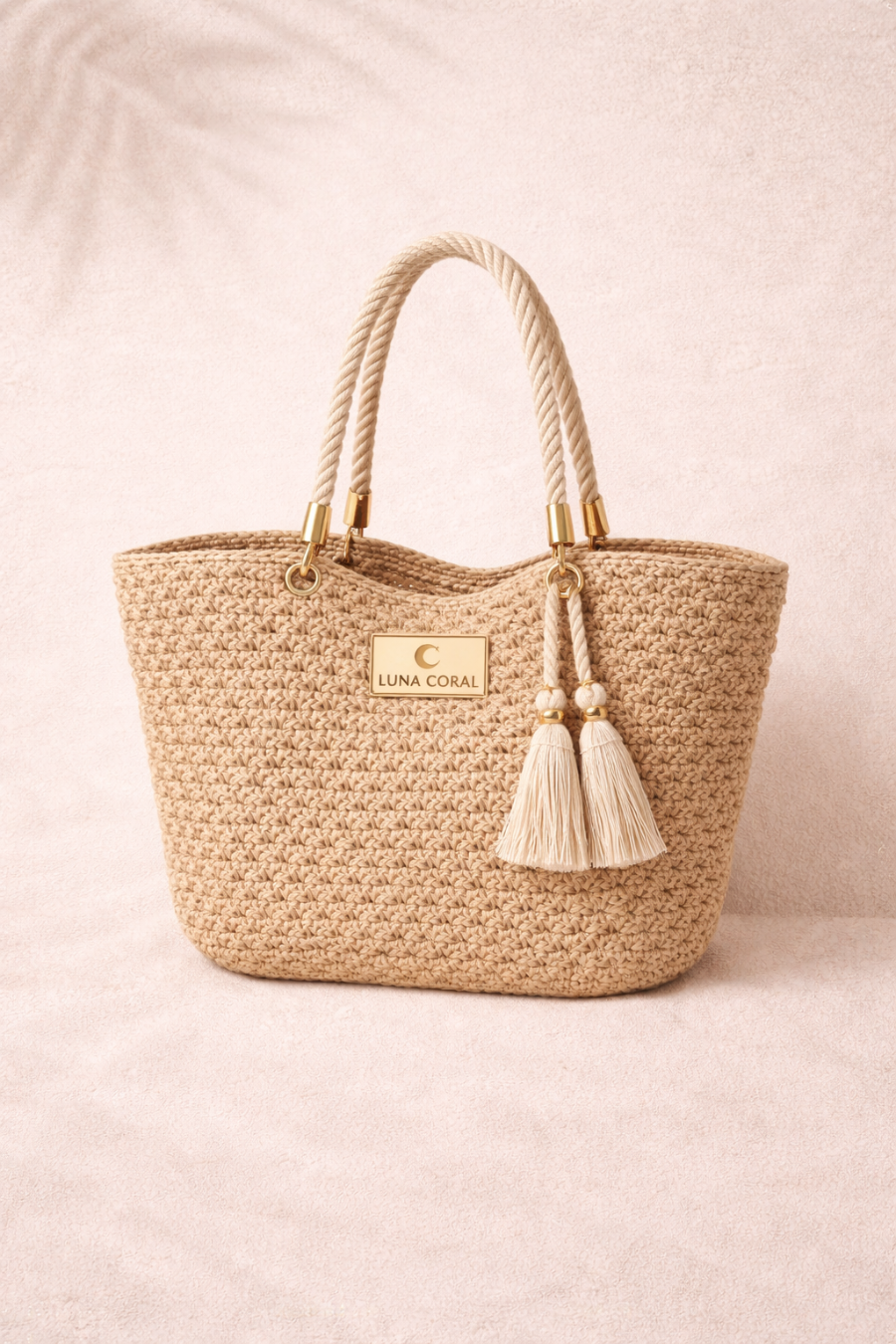 Bolso coral natural