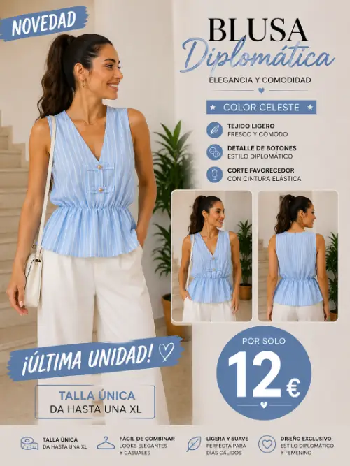 Blusa diplomatica
