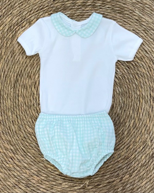 Conjunto body vichy