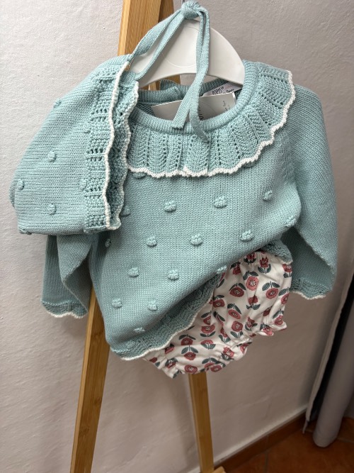 Conjunto 3 piezas talla 18,24 y 36 