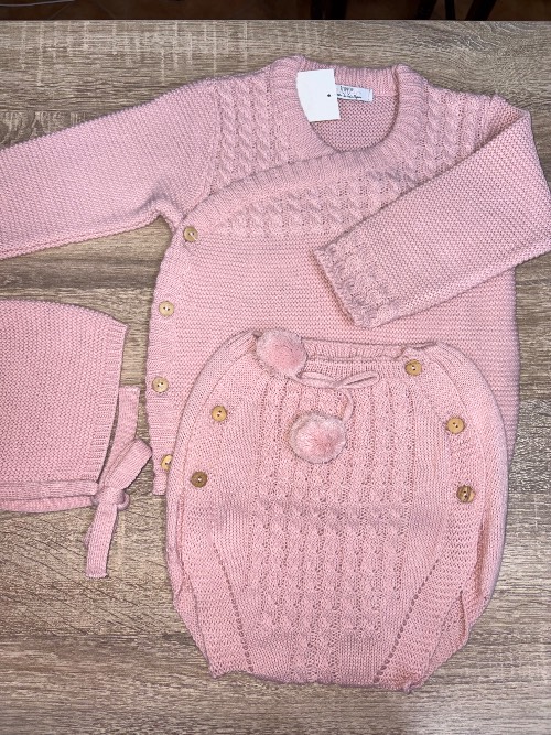 Conjunto lana 3 piezas 