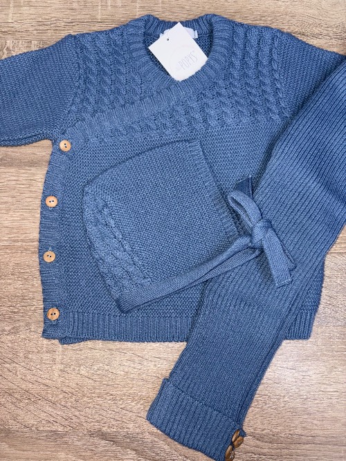 Conjunto lana 3 piezas 
