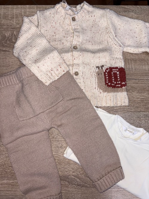 Conjunto mayoral 3 piezas talla 12 y 18 meses