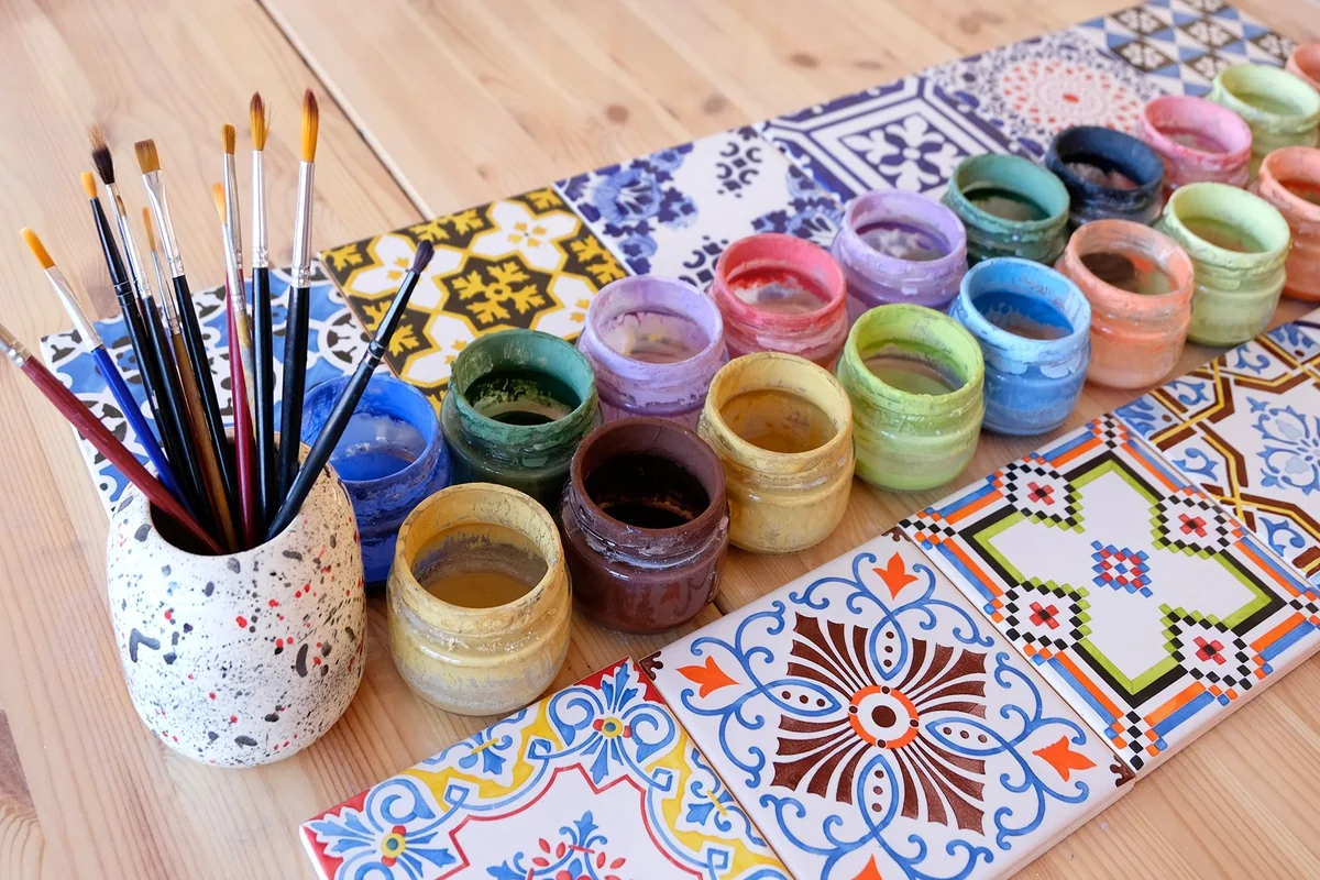 Tile Painting Workshop
