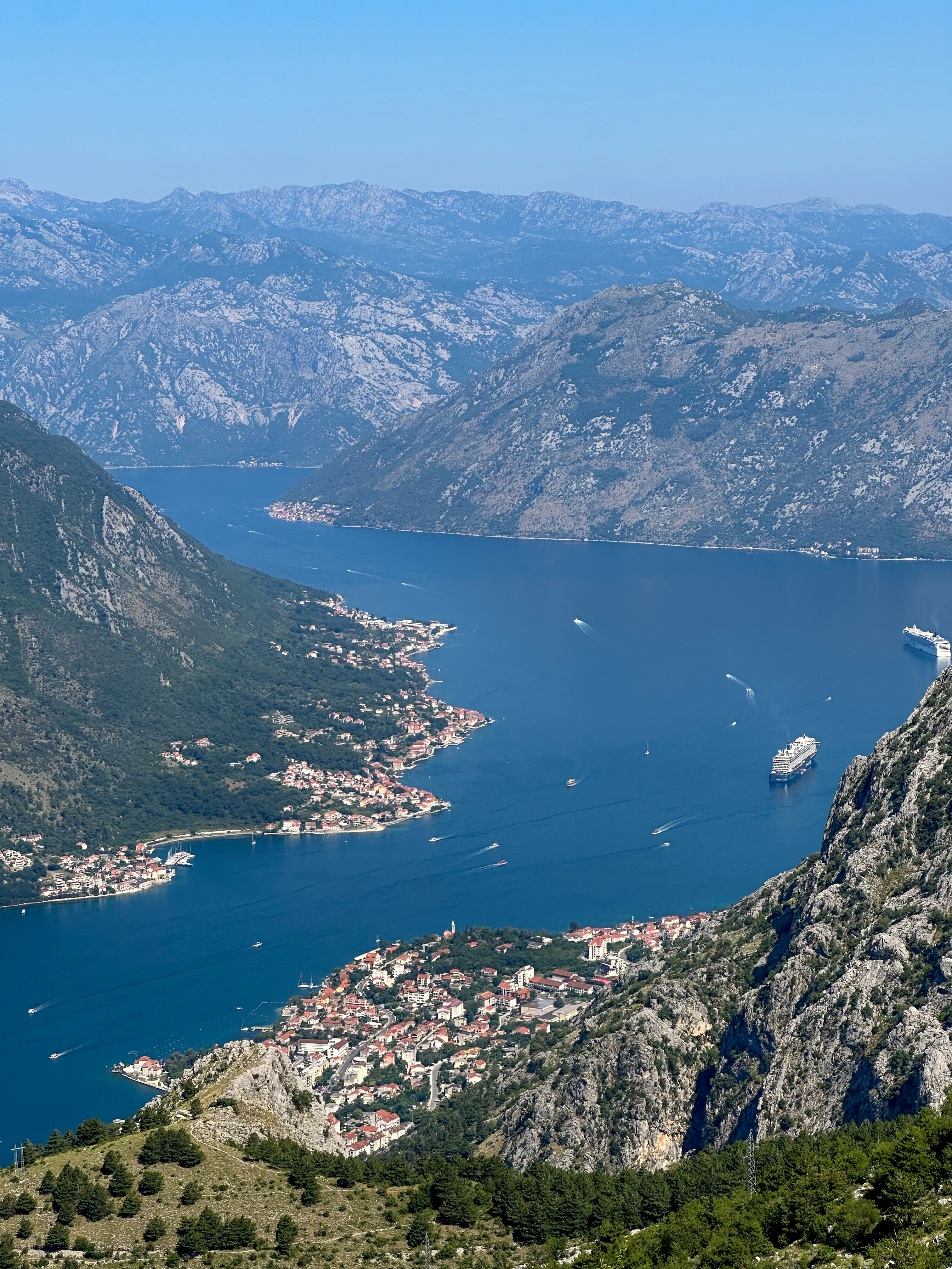 Kotor Serpentine Viewpoint (mirador de la carretera de Kotor-Lovćen)
