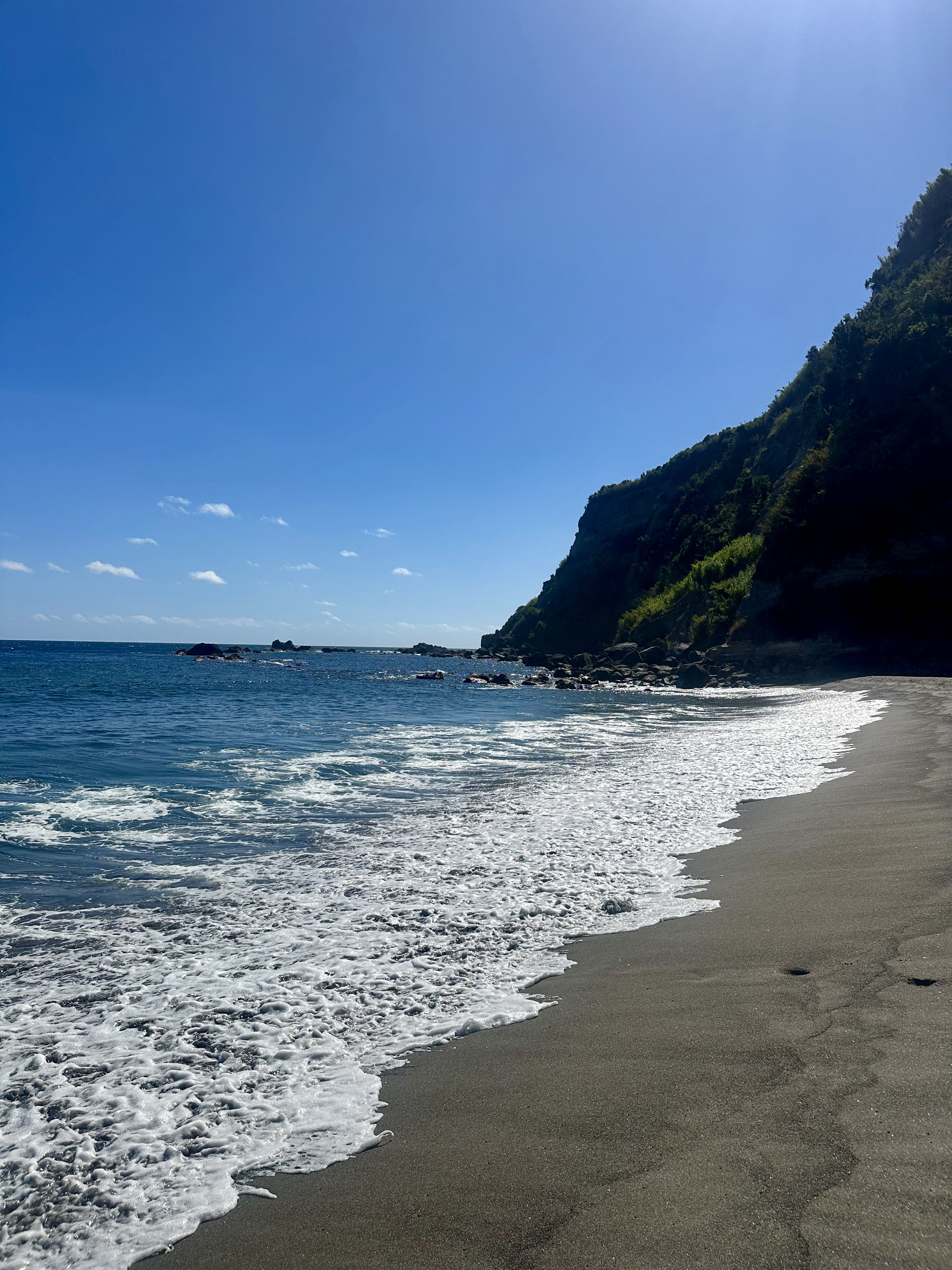Beach spots in Azores