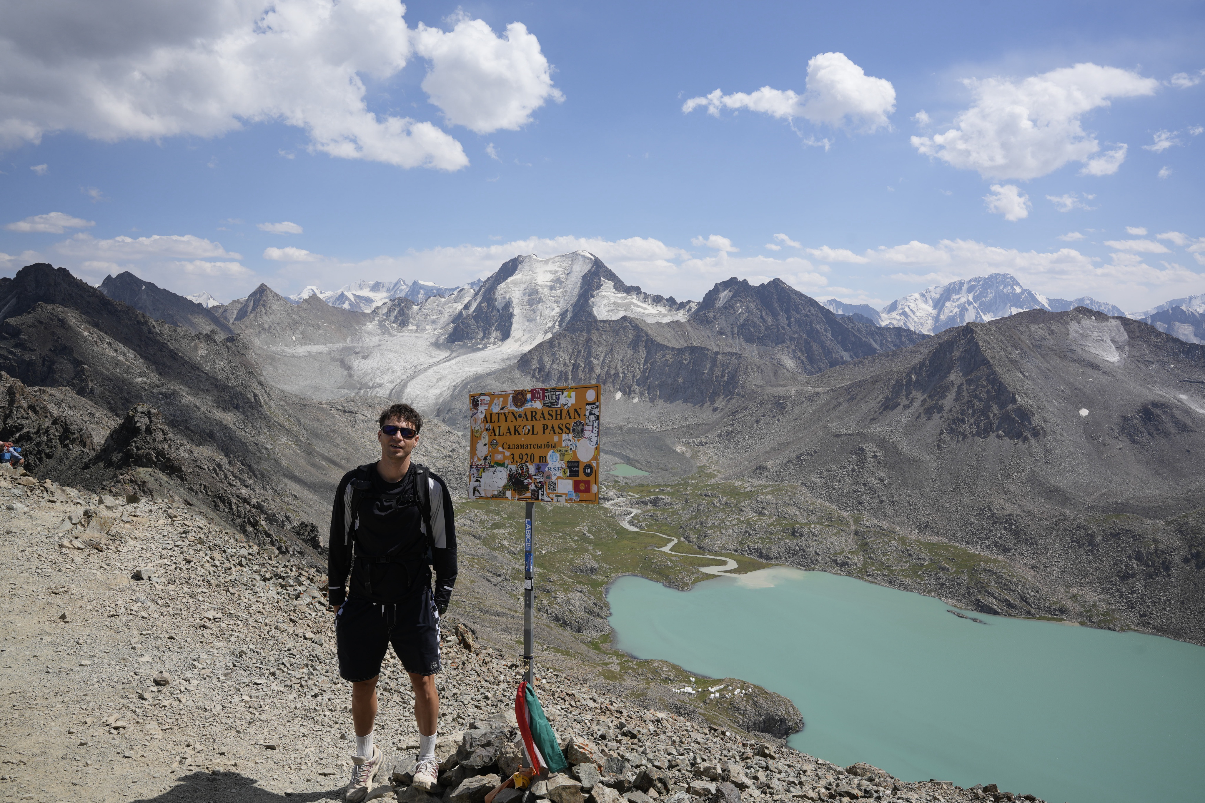 Summit spots in Kyrgyzstan