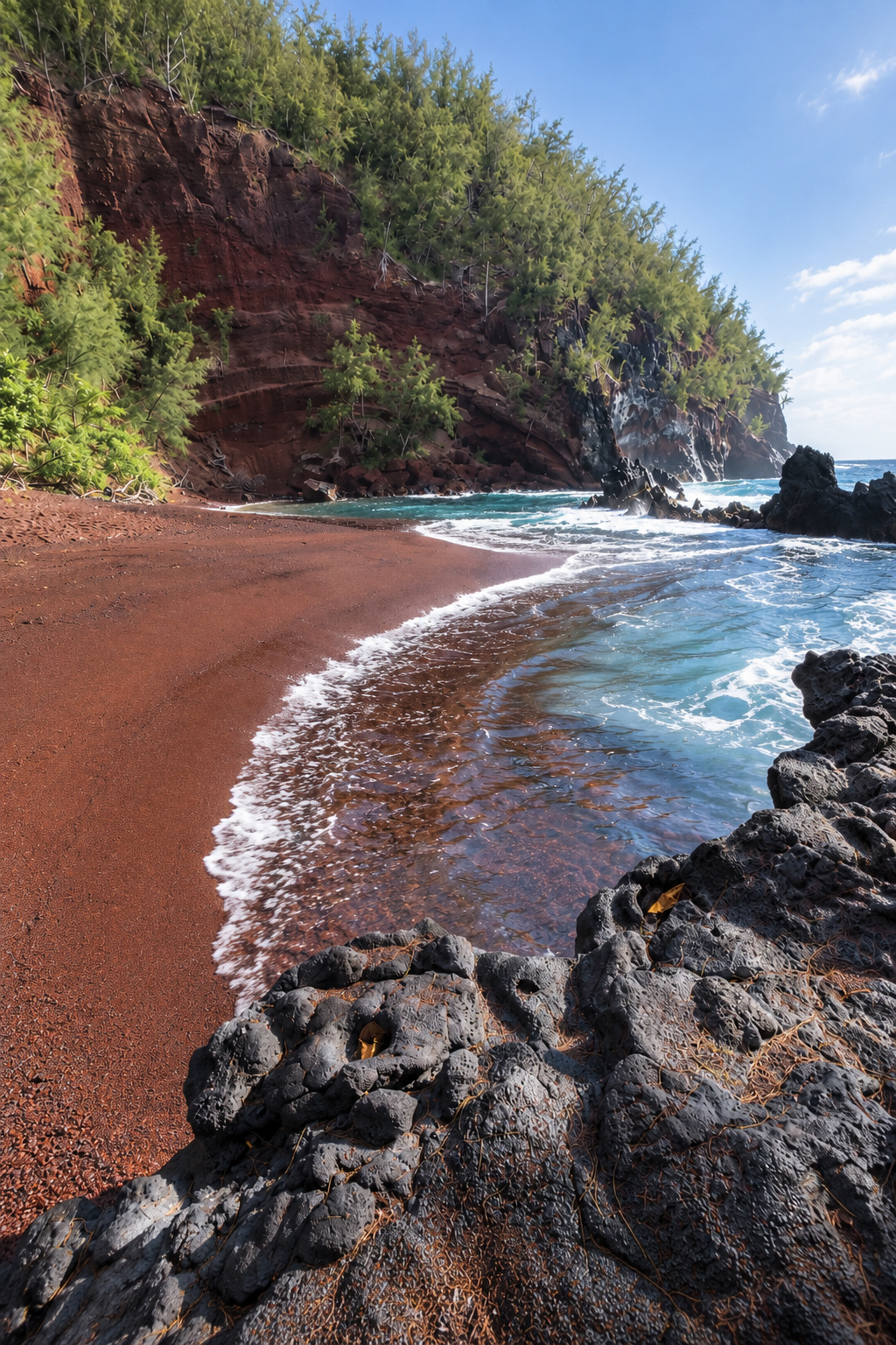 Redsand beach