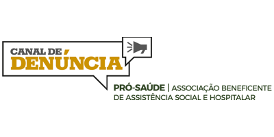 logo do Canal de Denúncias - Pró-Saúde