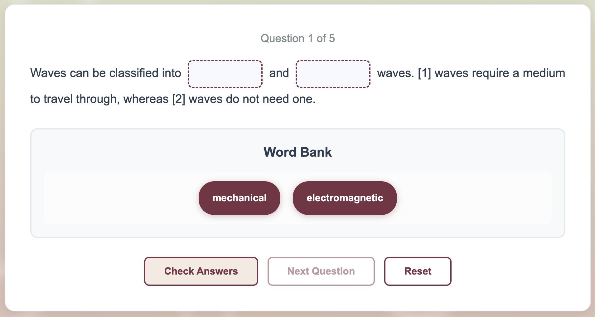 Endless practice preview 2