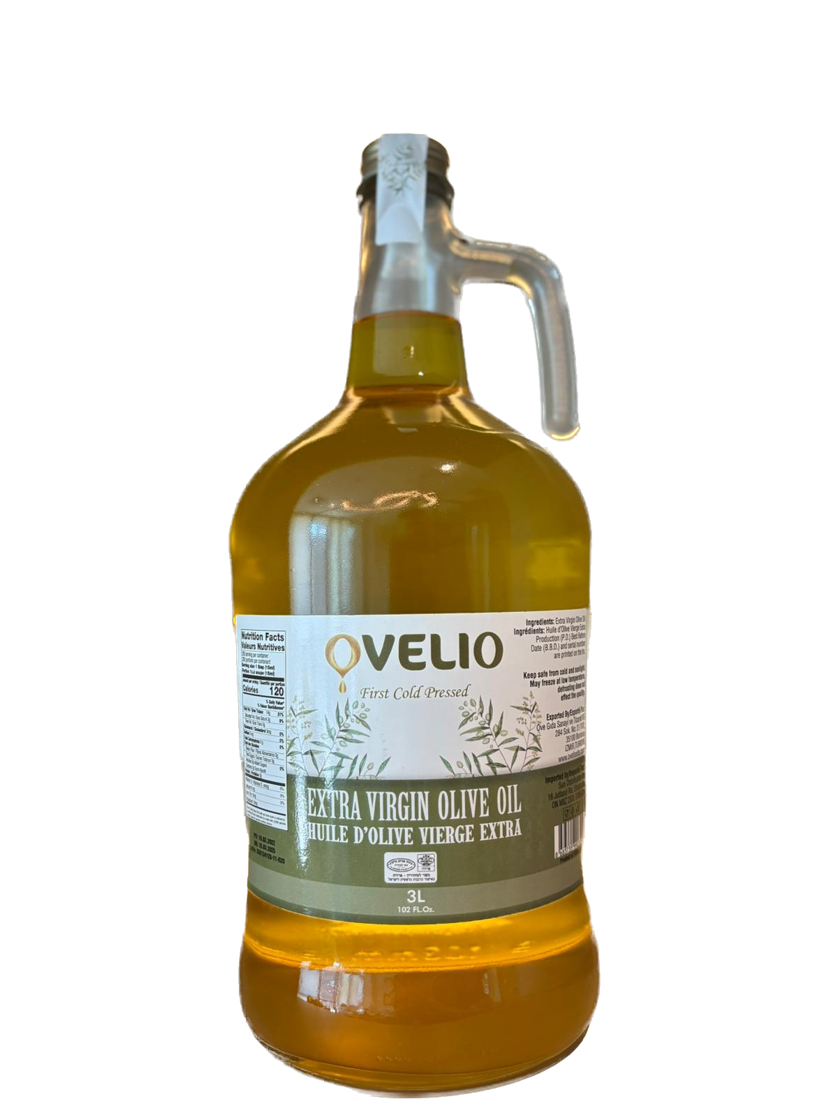 Ovelio Extra Virgin Olive Oil 
