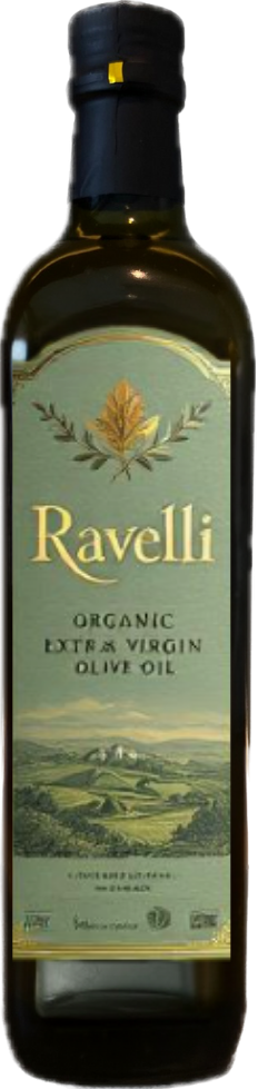 Ravelli Organic Extra Virgin Olive Oil 
