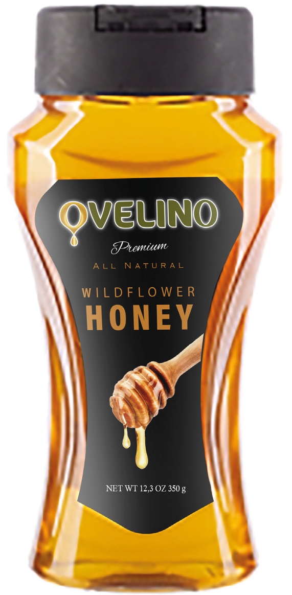 Ovelino Wildflover Honey,in 12.3 oz / 350 Gr.