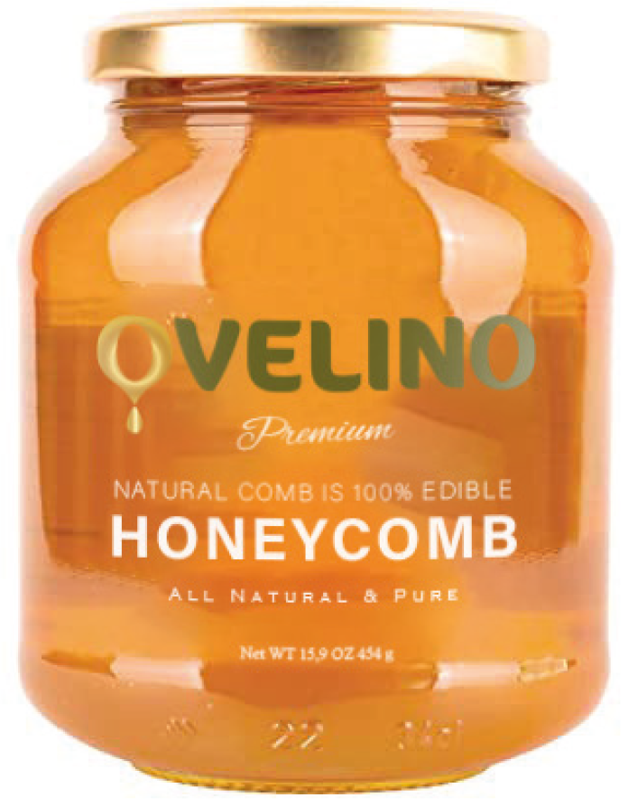 Ovelino HoneyComb,in 15.9 oz / 454 Gr.