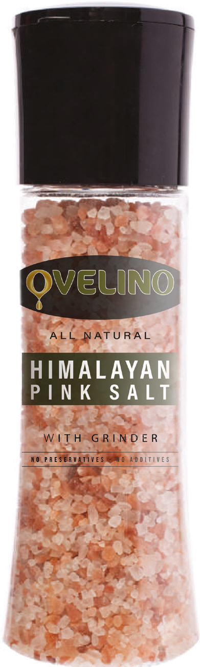 Ovelino Himalayan Pink Salt,in 13.75 oz / 390 Gr.