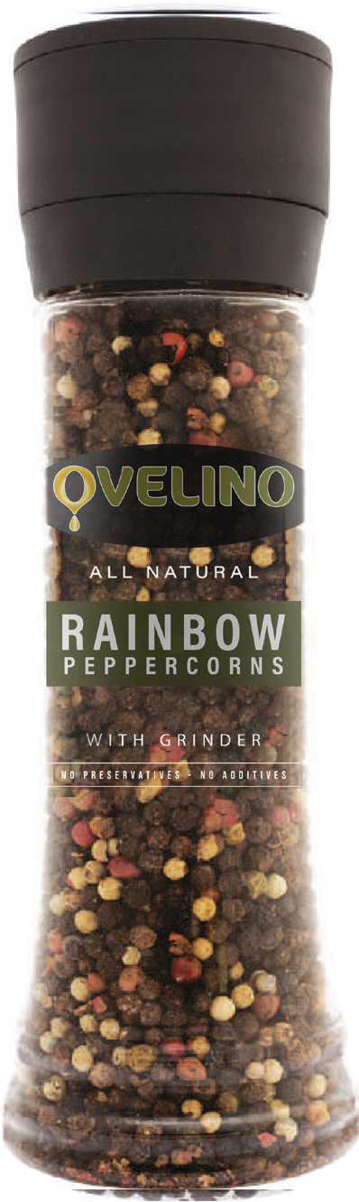 Ovelino Rainbow Papper Corn,5.82 oz / 165 Gr.