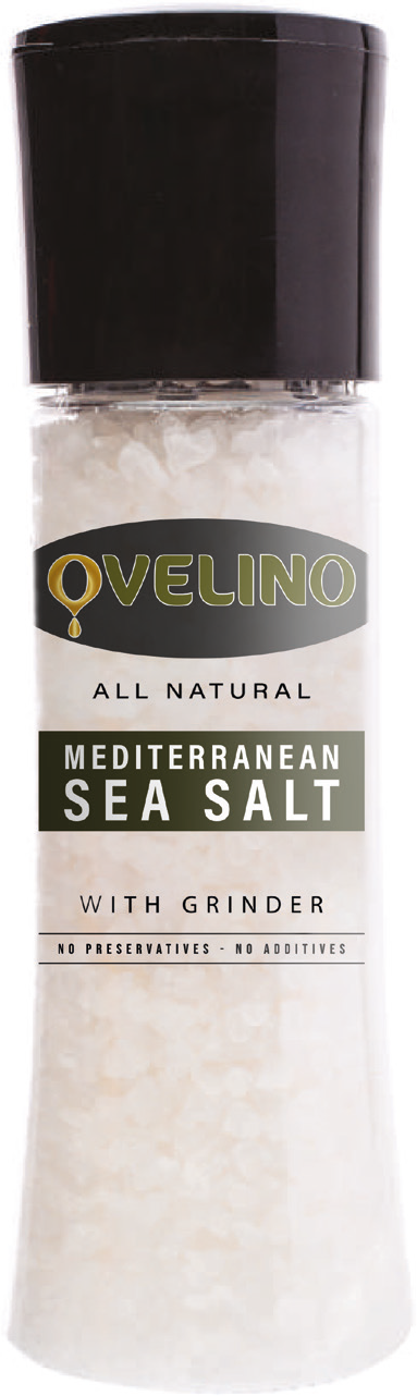 Ovelino Mediterranean Sea Salt,in 11.64 oz / 330 Gr.