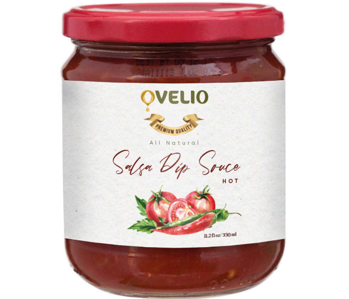 Ovelio Premium Salsa Dip Sauce Hot,in 10.2 fl oz / 300 Ml.