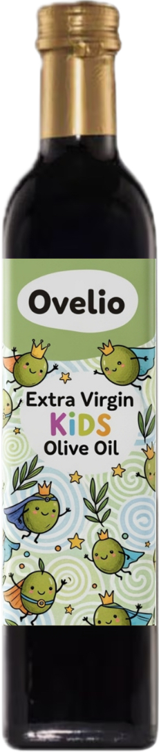 Ovelio Organic Extra Virgin Olive Oil for Kids