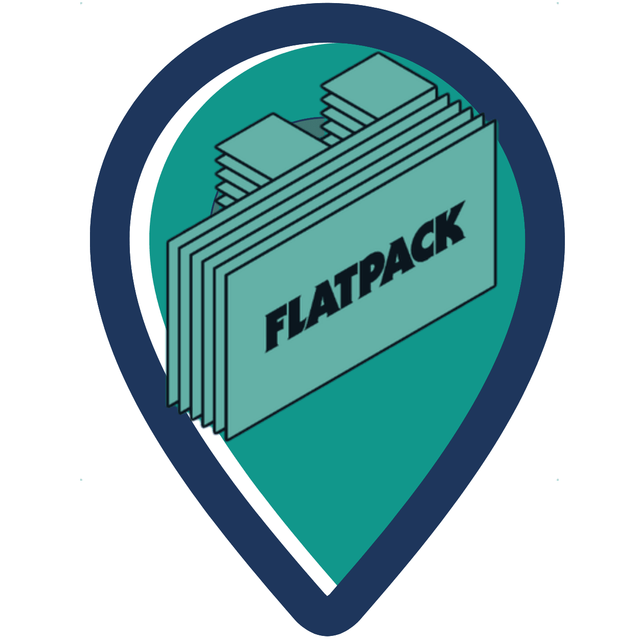 Flatpack ’68 Cycling Map