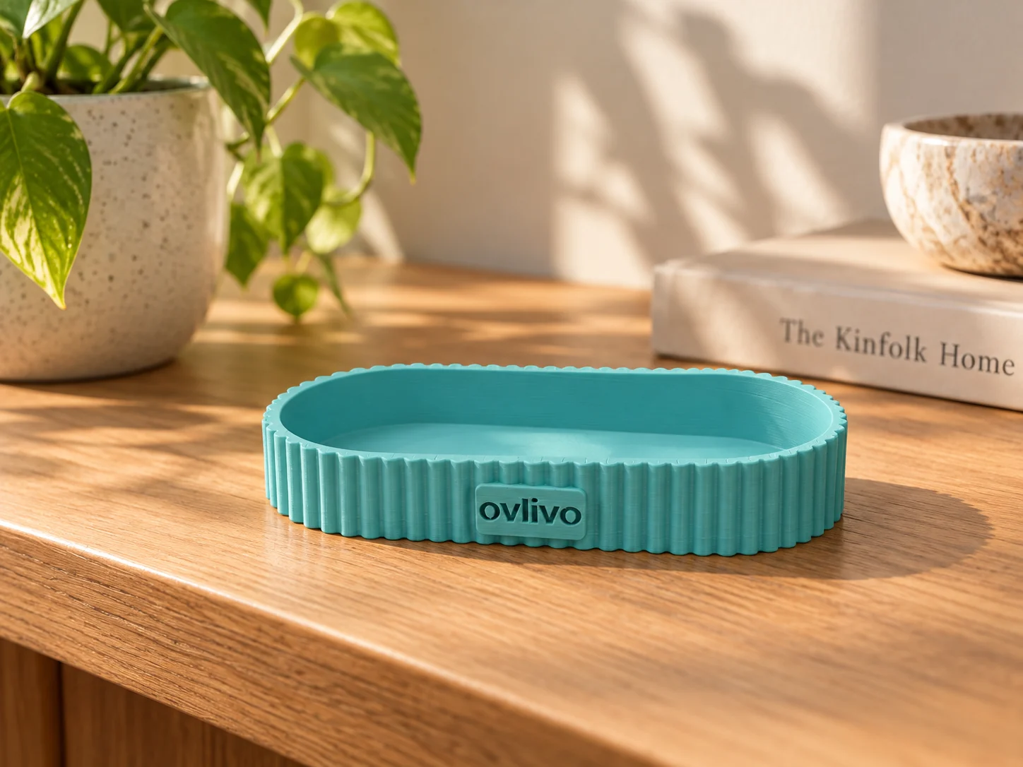 Riva Tray · Teal