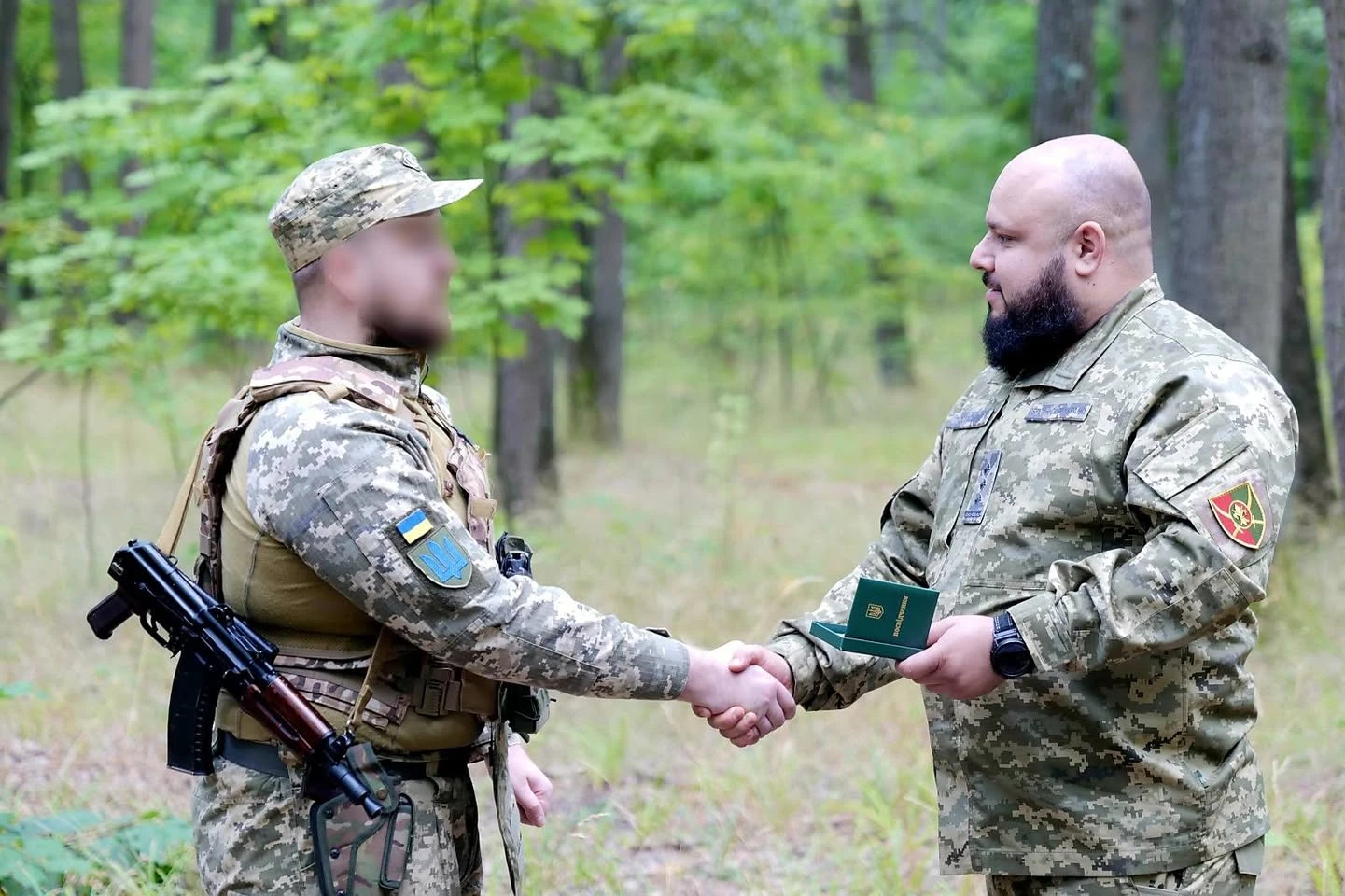 Нагородження воїнів-розвідників 129 ОВМБр