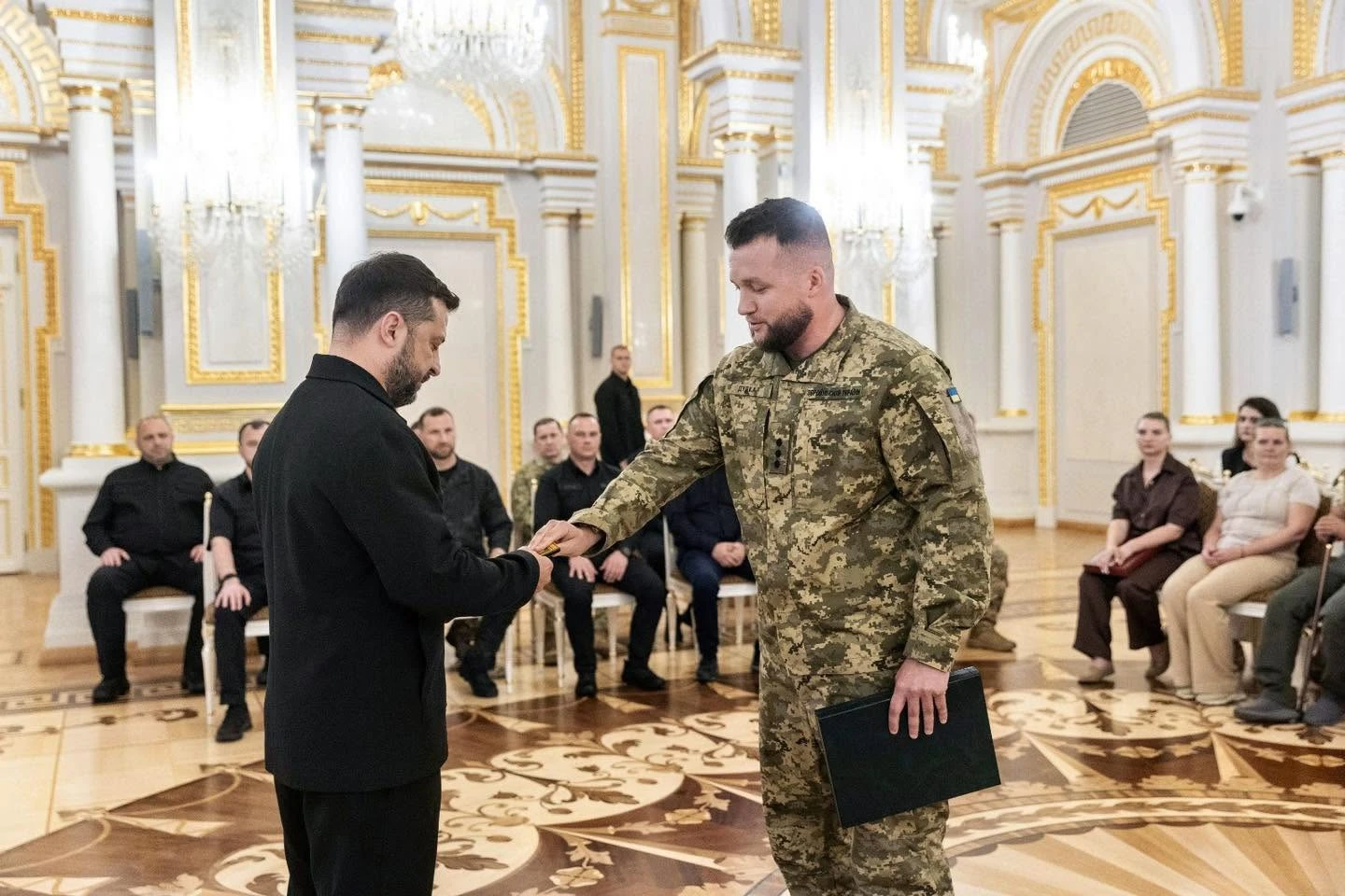 Церемонія нагородження військовослужбовців 129 ОВМБр