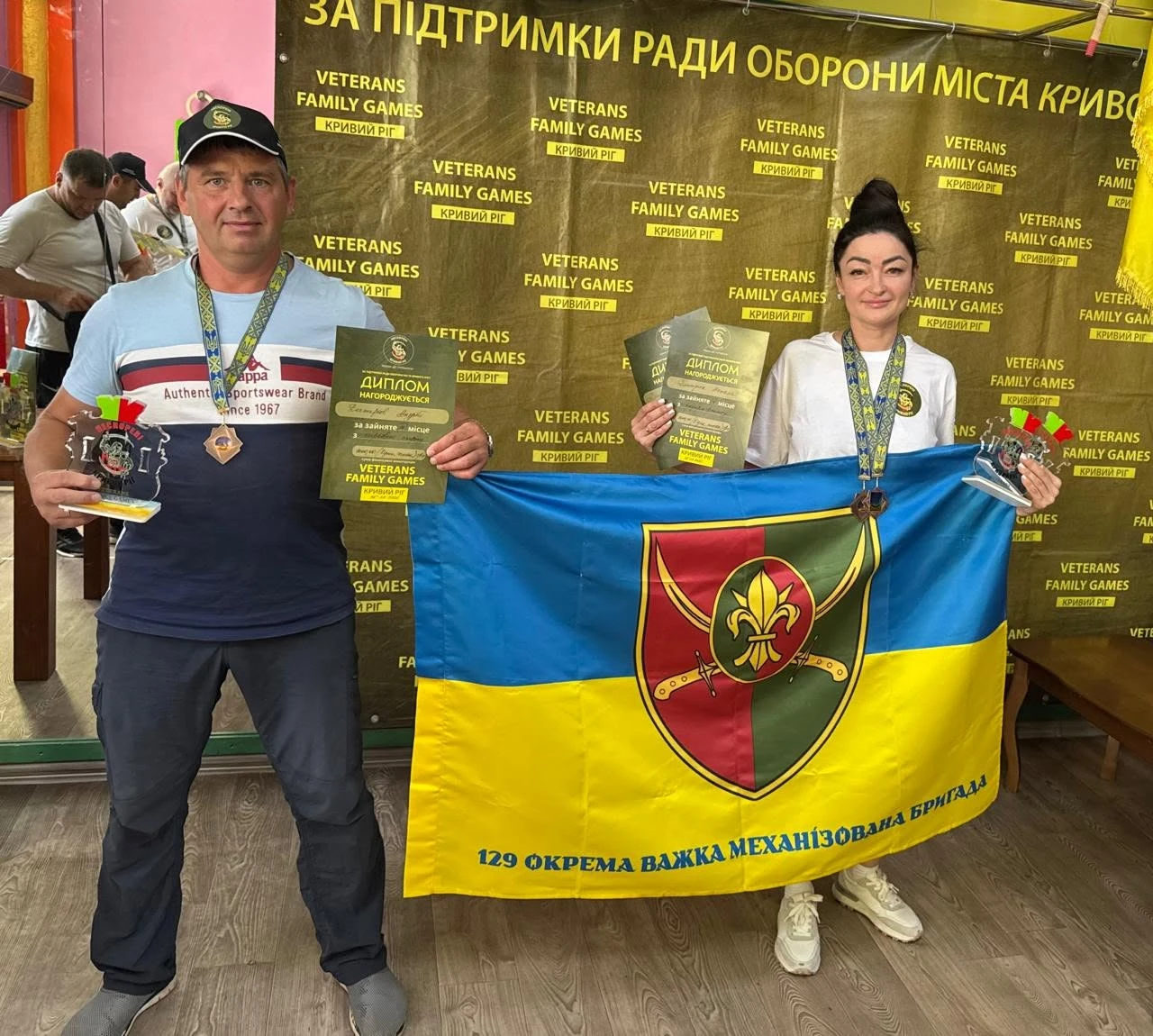 Міцні духом і тілом: воїни 129 ОВМБр вибороли нагороди на VETERANS FAMILY GAMES
