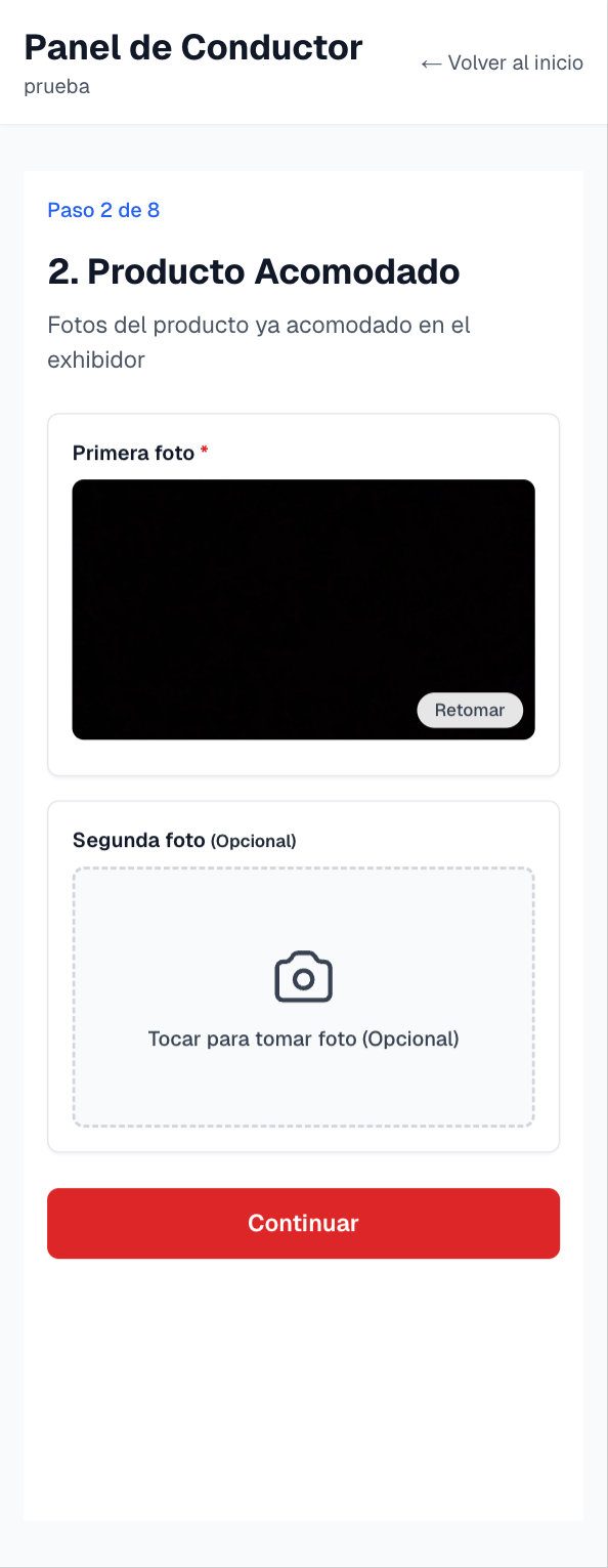 Entrega - Foto de acomodo