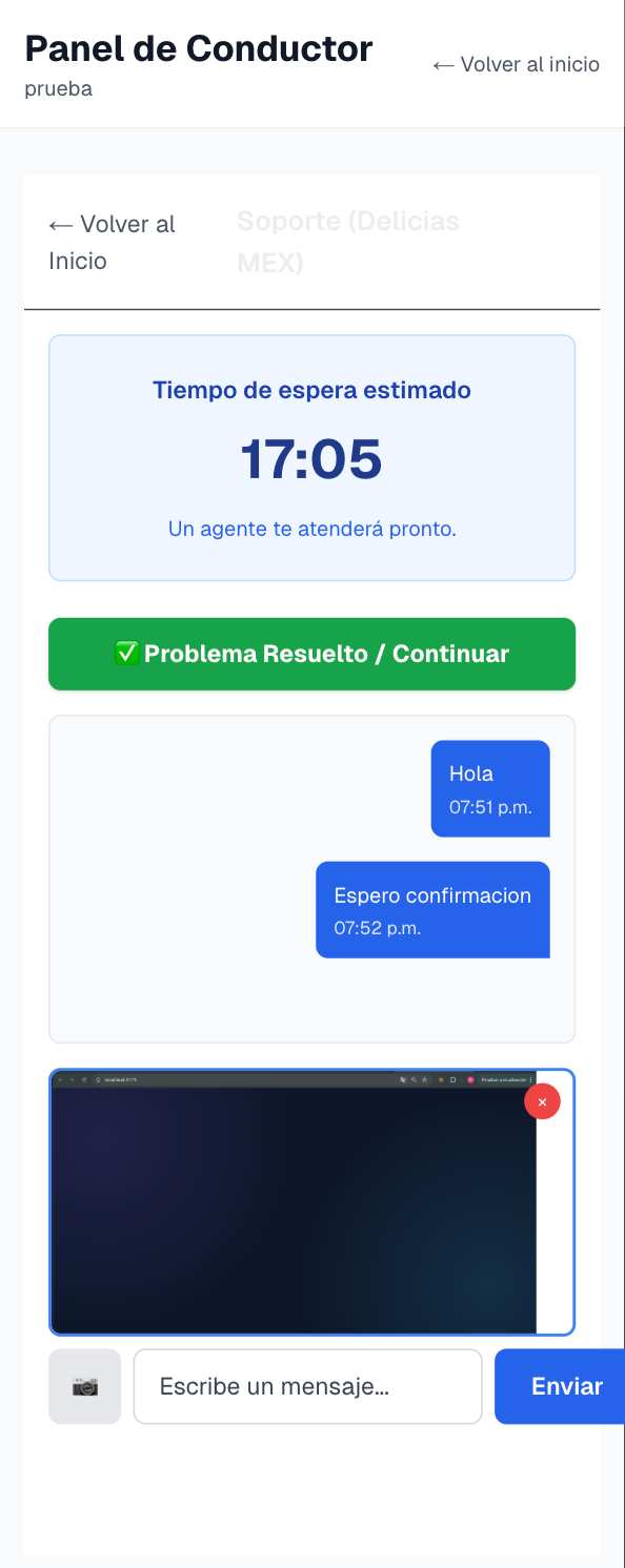 Entrega - Chat con comercial