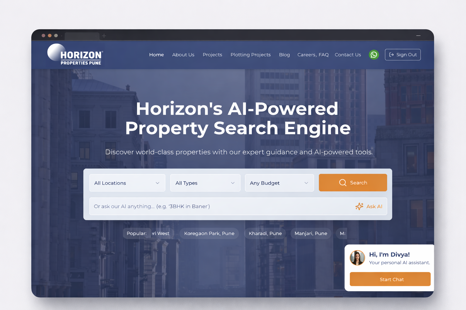 Horizon Properties