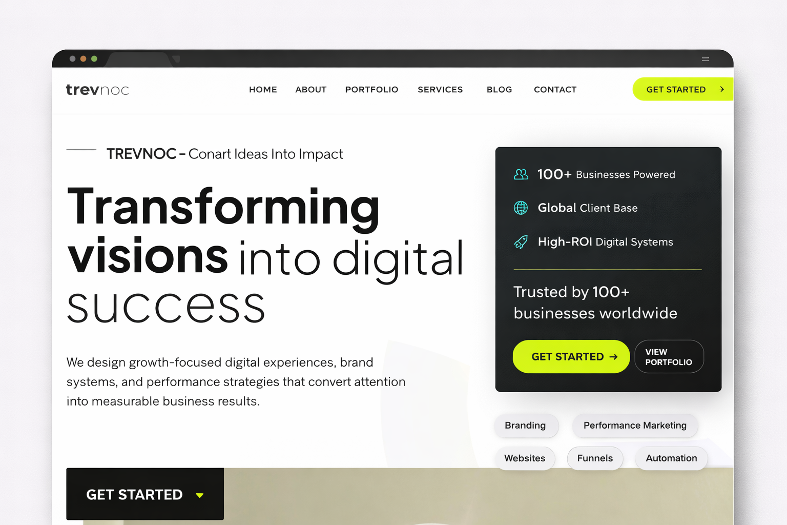 Marketing Agency Website