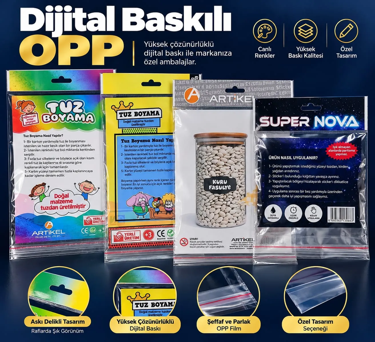 DİJİTAL BASKILI OPP