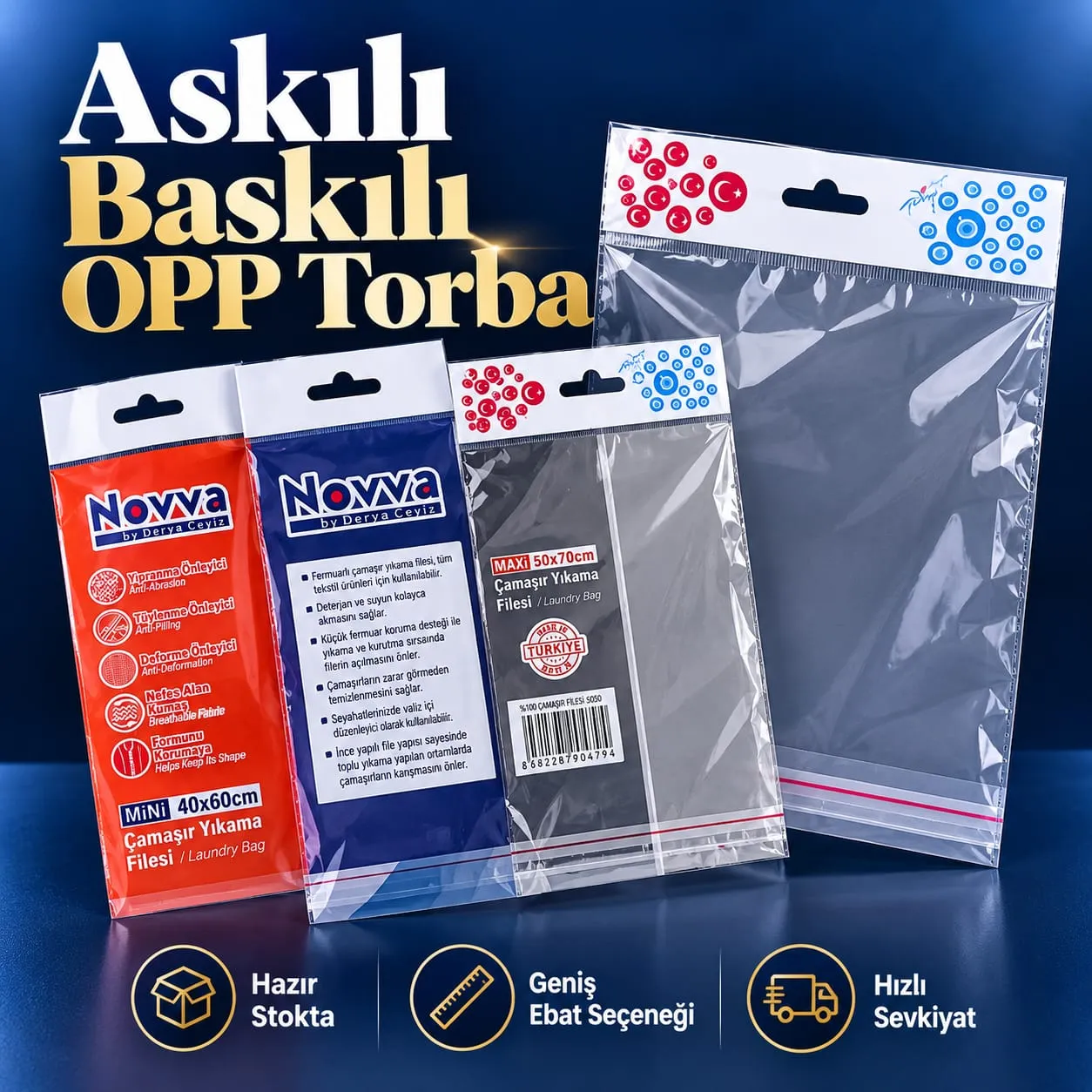 BASKILI ASKILI OPP-ÖZKÖK AMBALAJ