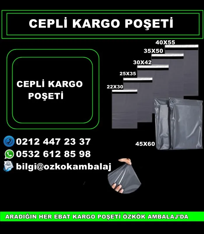CEPLİ KARGO POŞETİ