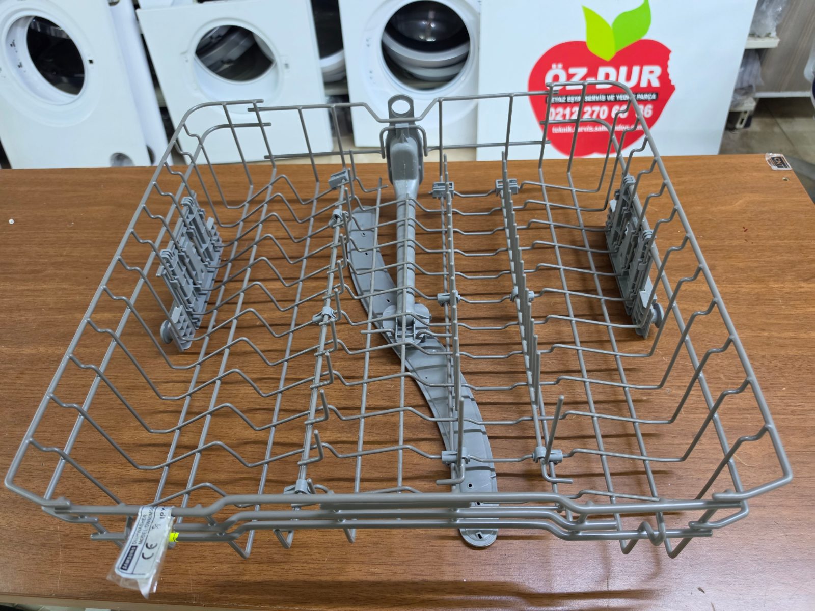 Samsung DW60M5040FW Bulaşık Makinesi Asansörlü Üst Sepet — görsel 1