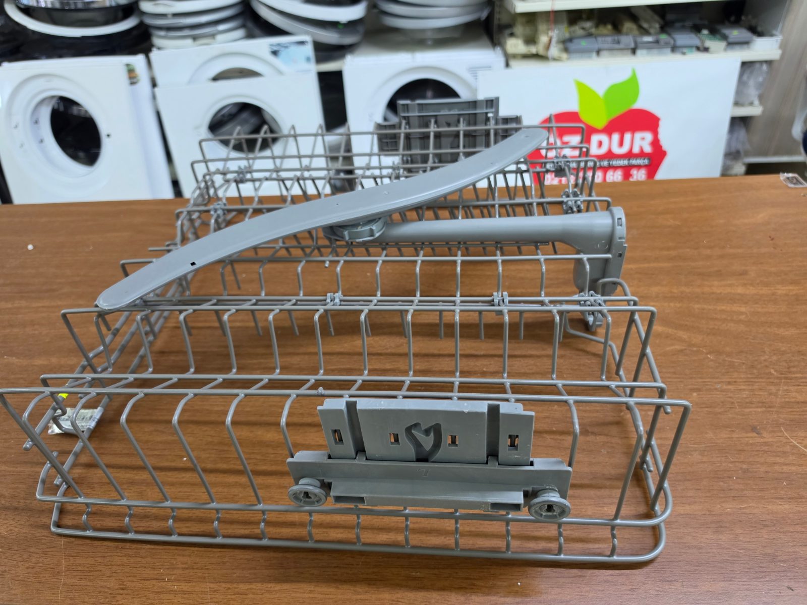 Samsung DW60M5040FW Bulaşık Makinesi Asansörlü Üst Sepet — görsel 7